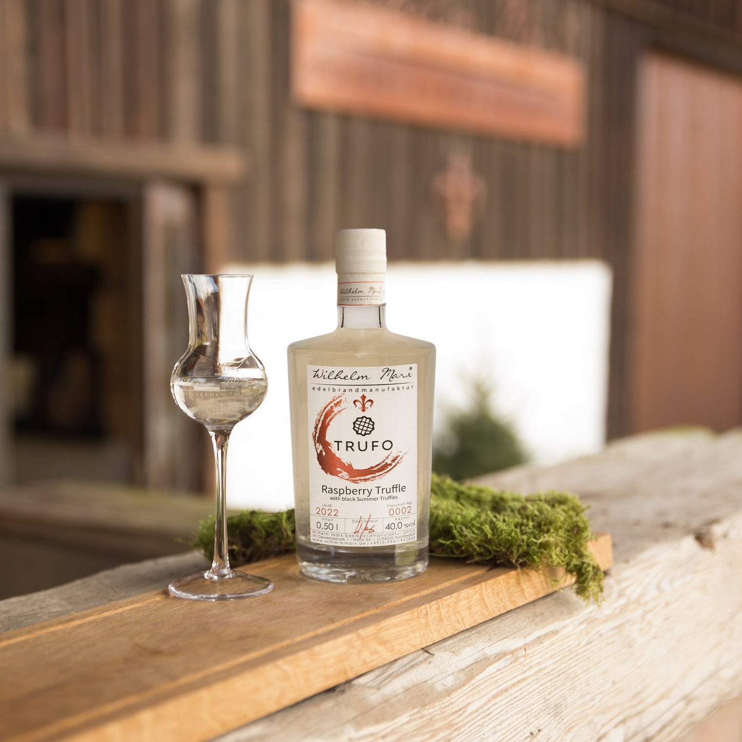 Marx - Raspberry Truffle "with black summer truffles" (40% vol.) 500ml