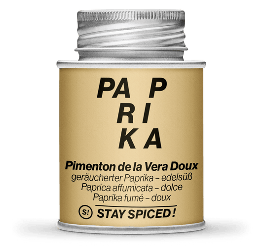 Stay Spiced Paprika Pimentón de la Vera Doux kaufen – Mild-rauchiges Paprikapulver für mediterrane Küche & feinen Genuss