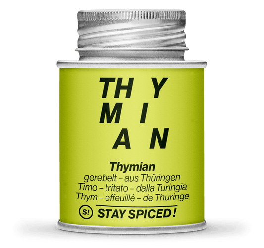 Stay Spiced Thymian gerebelt kaufen – Intensives Premium-Kraut für mediterrane Küche, Fleisch & aromatischen Genuss