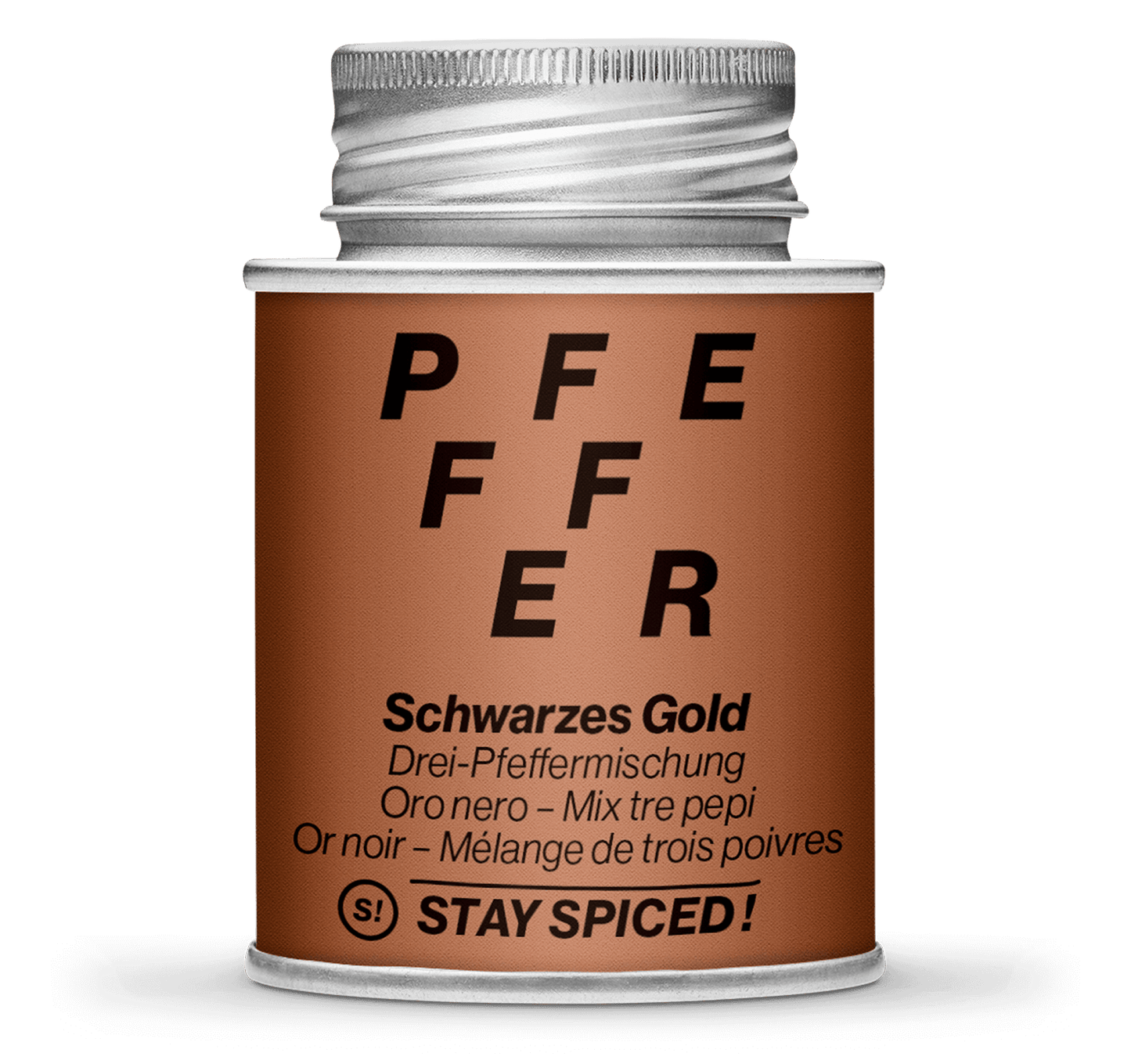 Stay Spiced Schwarzes Gold Pfeffer kaufen – Intensiver Premium Pfeffer für maximale Aromatik & echten Genuss