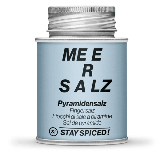 Stay Spiced Meersalz Pyramidensalz kaufen – Feine Salzflocken für knusprige Textur & puren Genuss