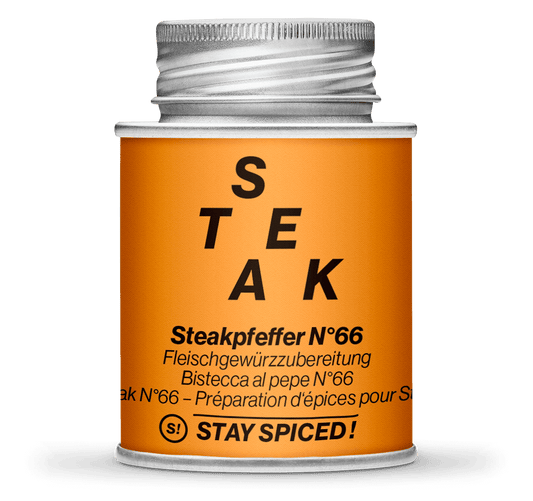 Stay Spiced Steakpfeffer No. 66 kaufen – Würzige Pfeffermischung für Steak, Grill & intensiven Genuss
