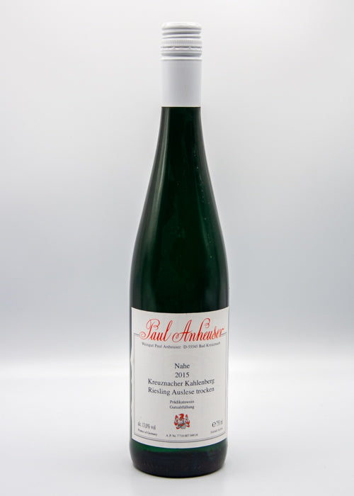 Kreuznacher Kahlenberg Riesling Auslese trocken 2015 – Seltene Stilistik & gereifte Nahe-Eleganz