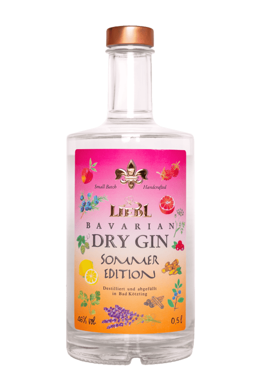 Liebl - Bavarian Dry Sommer Gin Edition 2021 46% vol. 0,5l