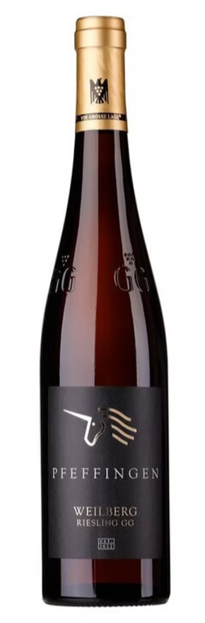 Pfeffingen – Ungsteiner Weilberg Riesling GG 2021 – Präzision, Spannung & kalkige Frische