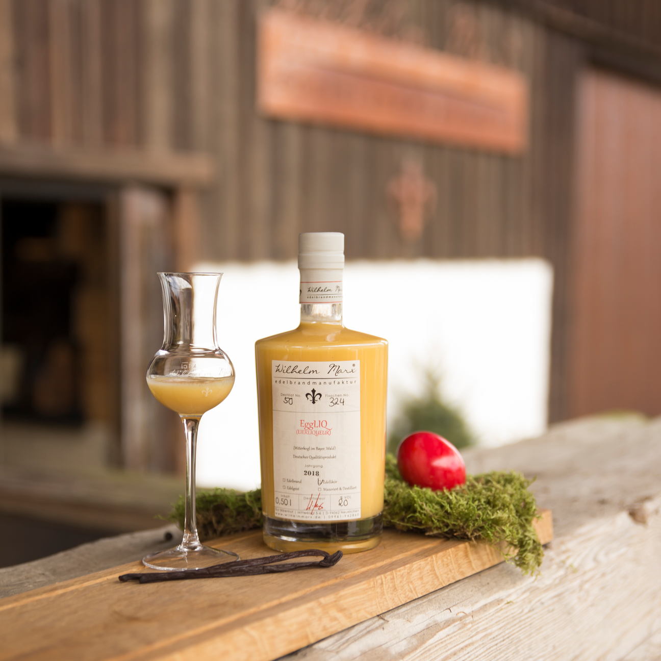 BIO - Eggliq - Eierliqueur (März - 2024)- (20% vol.) 500ml