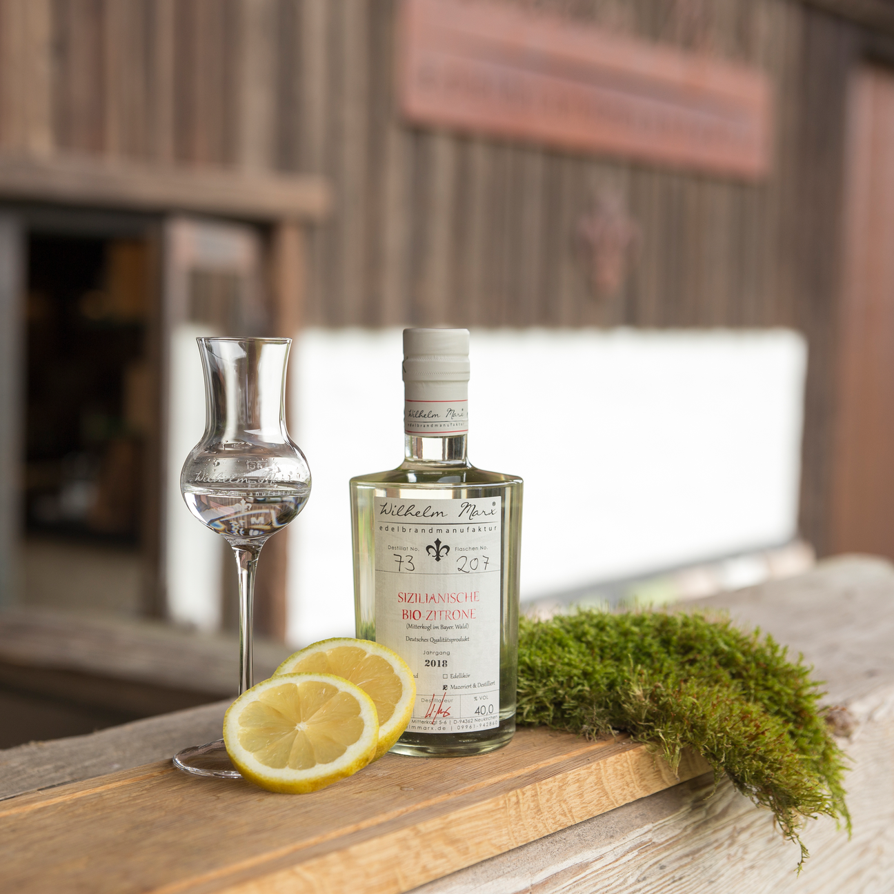 Marx - Edelbrand von der sizilianischen Zitronen (40%) - 350ml